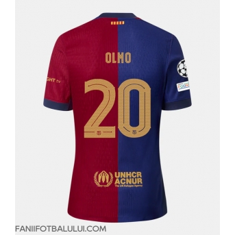 Barcelona Dani Olmo #20 Tricou Fotbal Replică 2024-25 Barbati Acasa